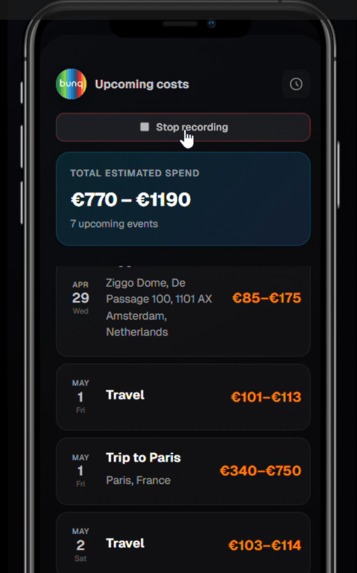 bunqAhead – screenshot 1