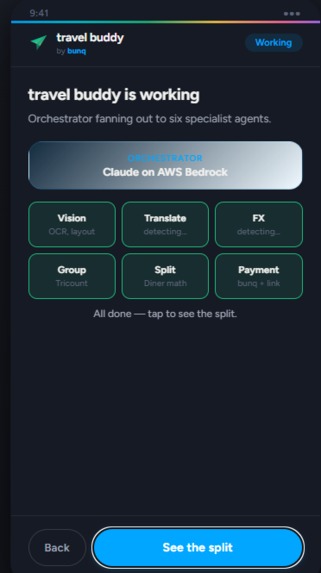 Travel Buddy - . Your AI travel assistant, inside bunq. – screenshot 2
