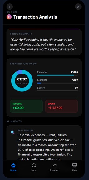 Bunq Spending Advisor – screenshot 1