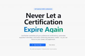 CertTracker