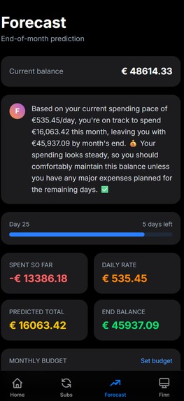 Bunq Spending Advisor – screenshot 4