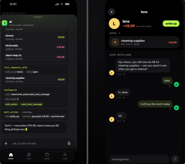 flatmate – screenshot 2