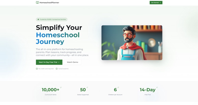 HomeschoolPlanner – screenshot 1