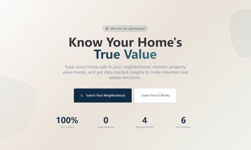 Know YourHome'sTrue Value – screenshot 1
