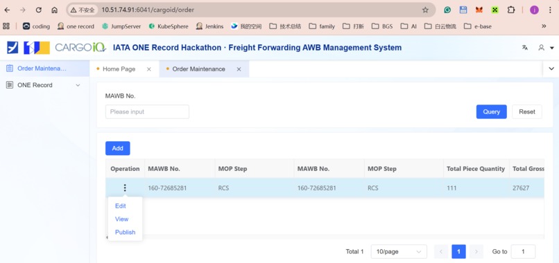 Cargo iQ on ONE Record — See it all. Trust it all – screenshot 15