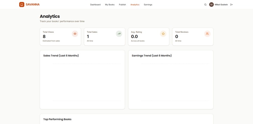 Savanna — Africa's Digital Publishing Platform – screenshot 1