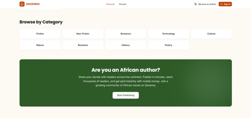 Savanna — Africa's Digital Publishing Platform – screenshot 3