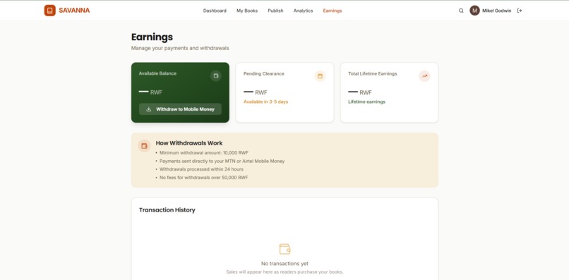 Savanna — Africa's Digital Publishing Platform – screenshot 5