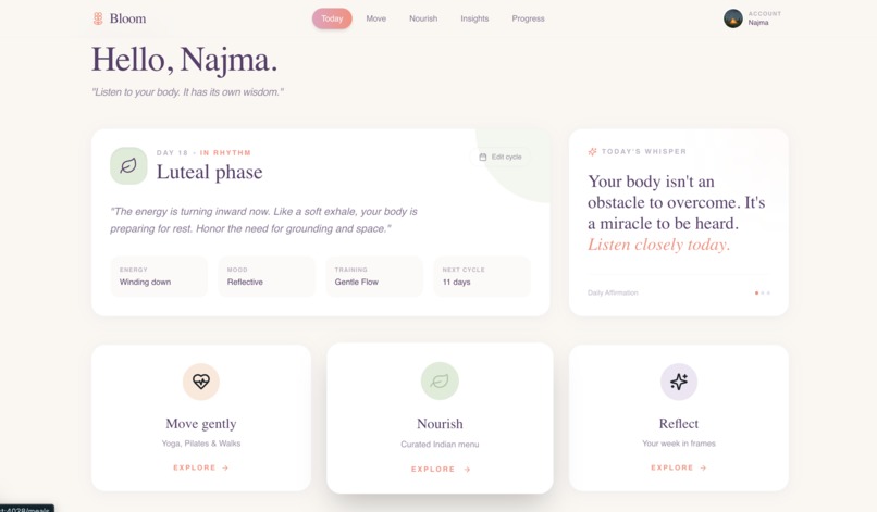 Bloom – screenshot 2