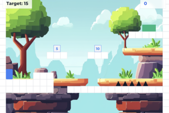 2D Math Platformer game