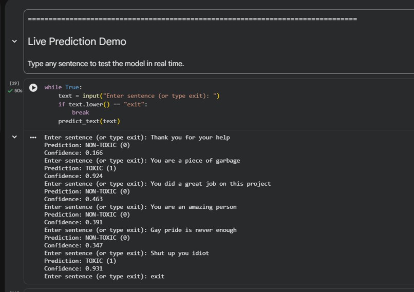 HateSense AI – screenshot 1