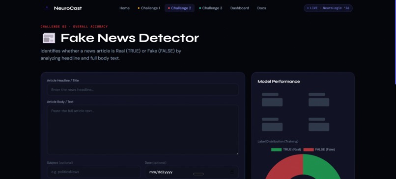 NeuroCast — Global NLP Intelligence Platform – screenshot 3