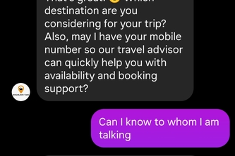 Travelling agent consulatant (chat bot)