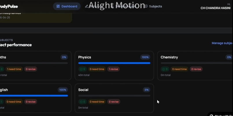 Study pulse – screenshot 2
