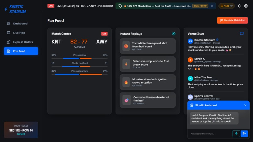 kinetic stadium – screenshot 4