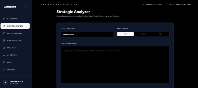 CareerOS – screenshot 2