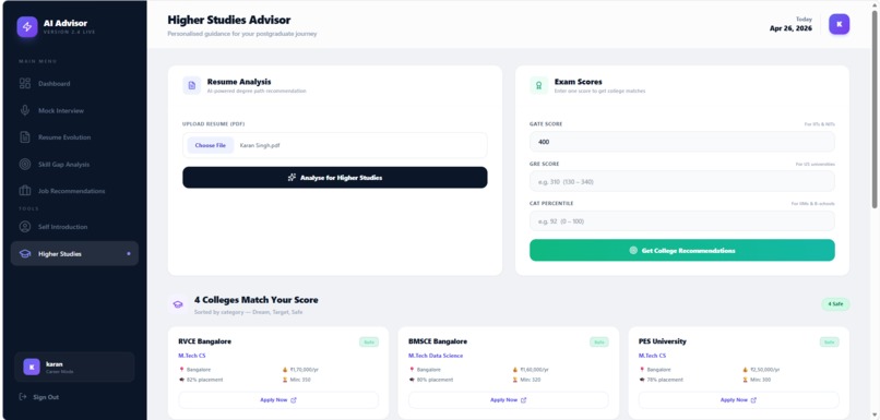 Career Command Center AI – screenshot 2