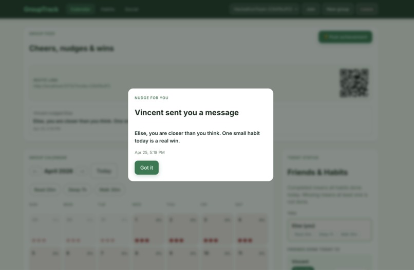 GroupTrack – screenshot 4