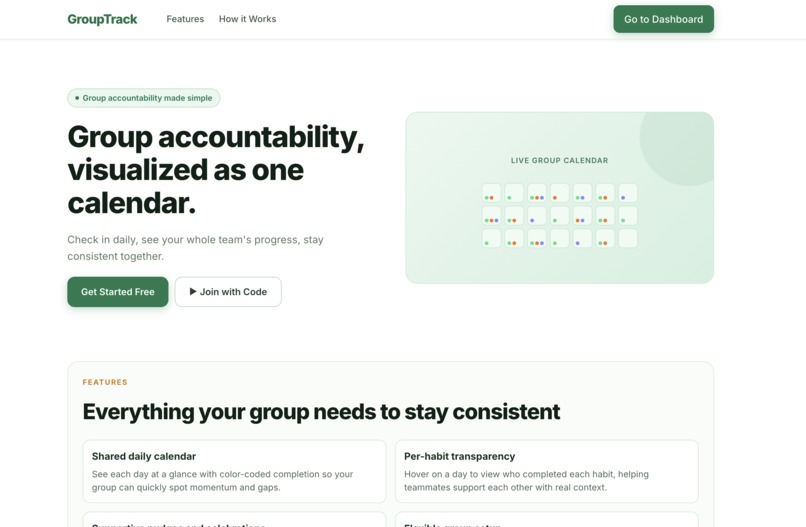 GroupTrack – screenshot 1
