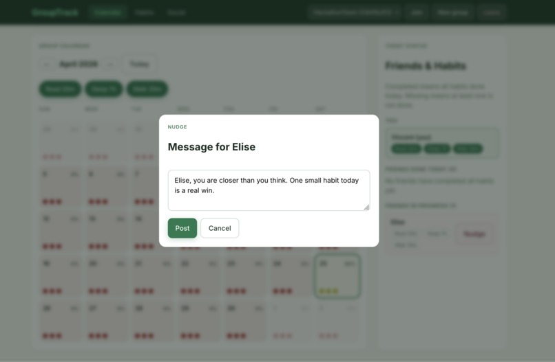 GroupTrack – screenshot 3