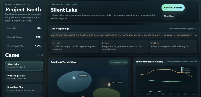 Project Earth: Field Reports – screenshot 1