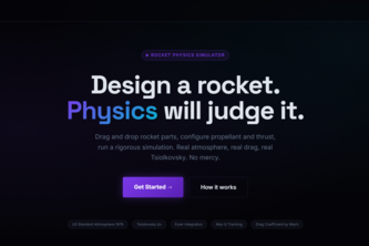 Roocket - Rocket Physics Simulator (Advanced)