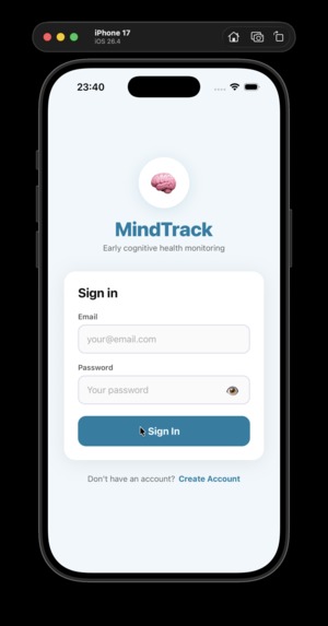 MindTrack  – screenshot 1
