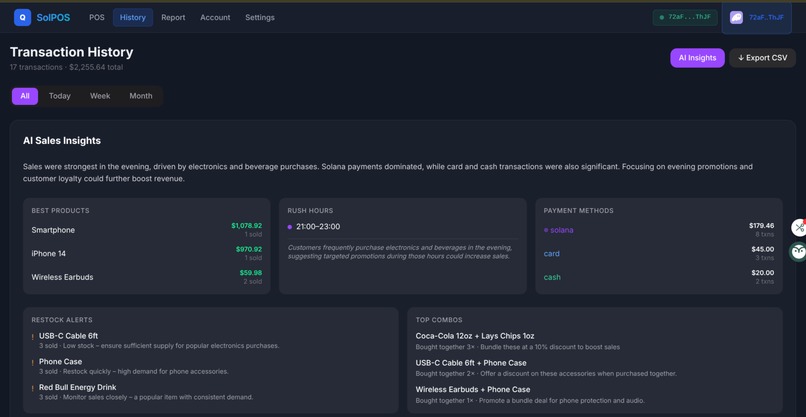 SolPOS – screenshot 3