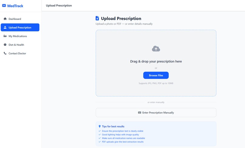 MedTrack – screenshot 2
