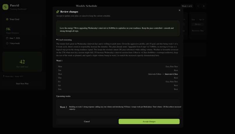 Pace AI – screenshot 2