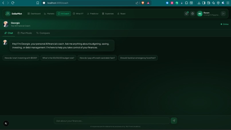DollarPilot – screenshot 2