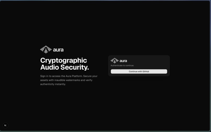 AURA: Auditory Ultrasonic Rights Attribution – screenshot 1