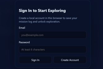 Stellar Explorer - Beginner & Advanced