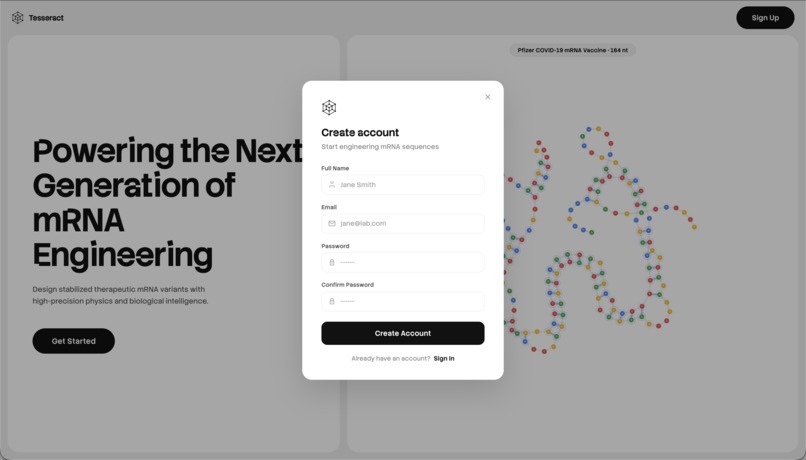 Tesseract – screenshot 2