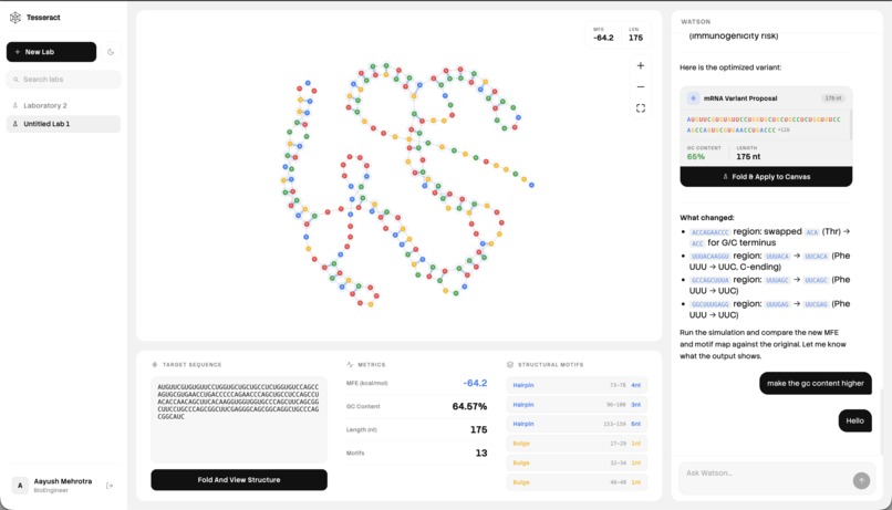 Tesseract – screenshot 3
