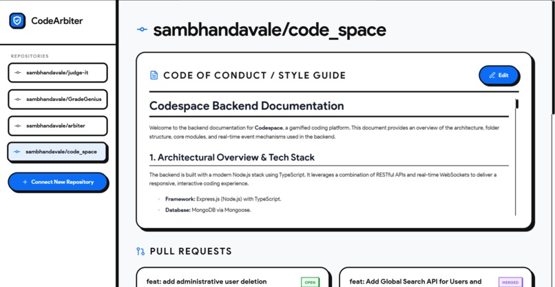 CodeArbiter – screenshot 2
