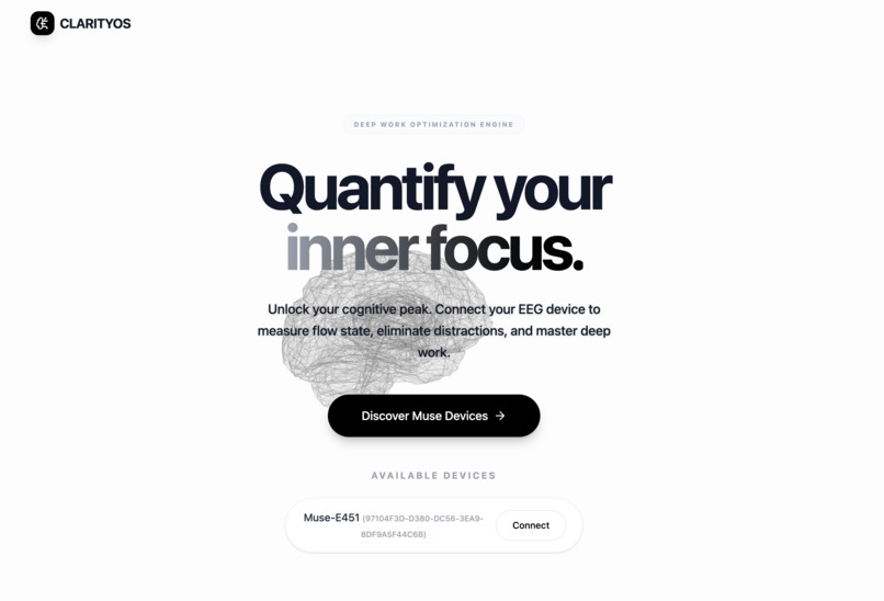 ClarityOS – screenshot 1