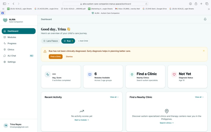 Alira: Autism Care Companion – screenshot 2