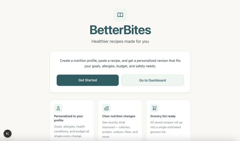 BetterBites – screenshot 1