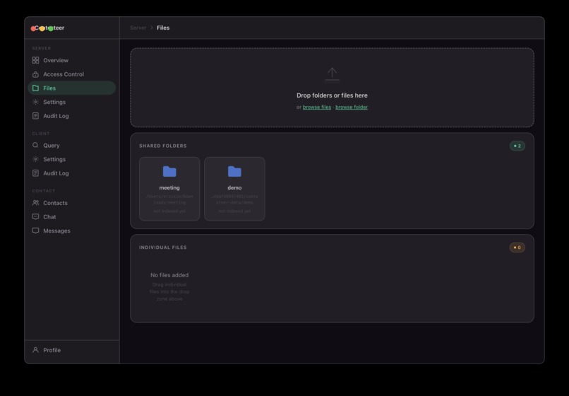 contexteer – screenshot 3