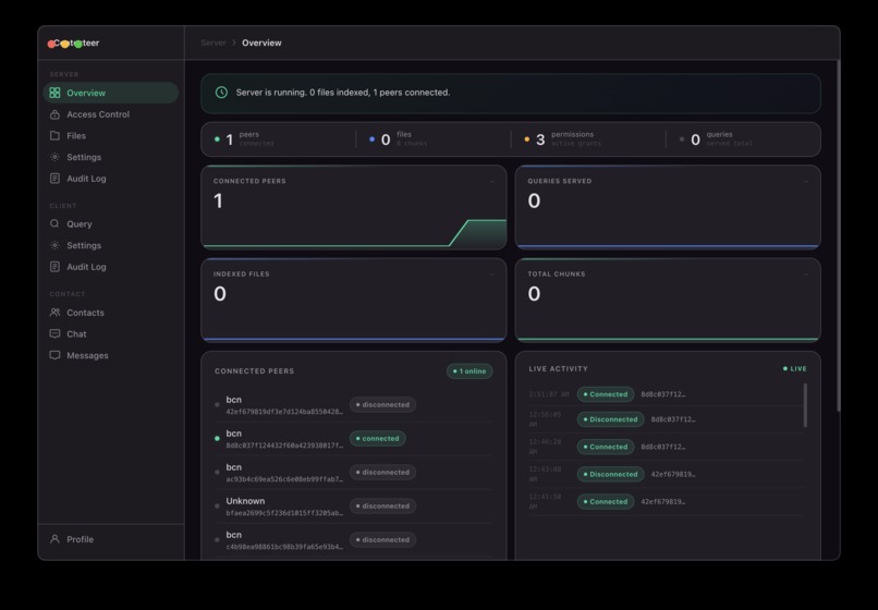 contexteer – screenshot 1