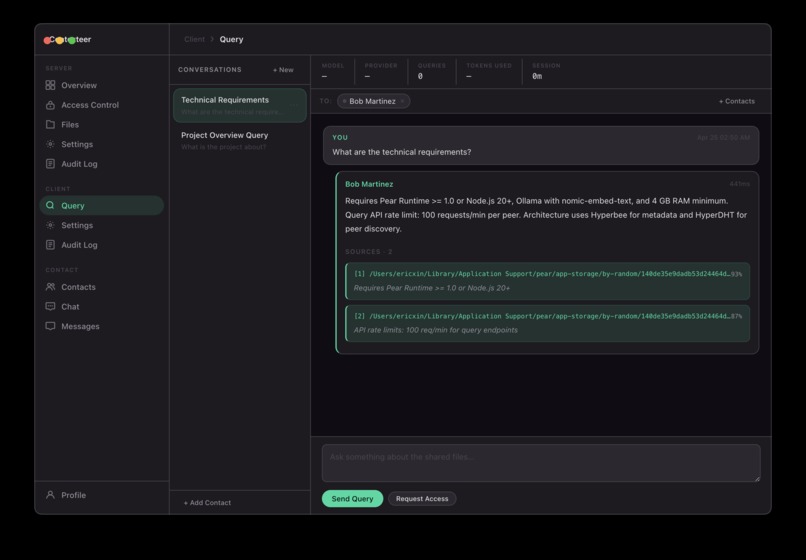 contexteer – screenshot 2