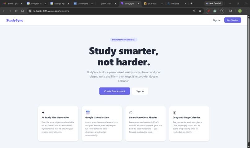 StudySync – screenshot 1