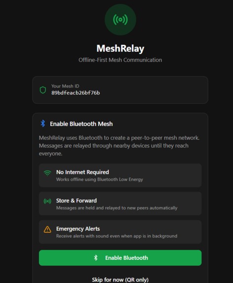 MeshRelay – screenshot 1
