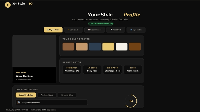 MyStyleIQ — AI-Powered Personal Styling Intelligence – screenshot 3