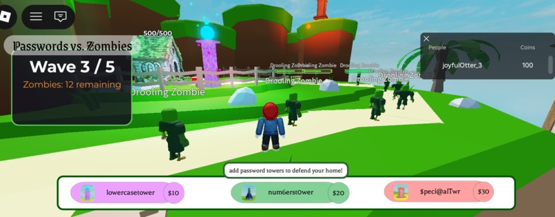 Passwords VS. Zombies – screenshot 2