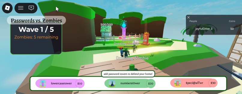 Passwords VS. Zombies – screenshot 3