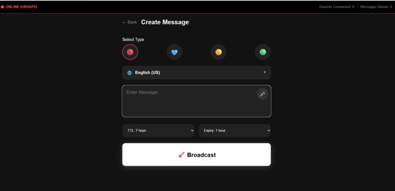 MeshWeb – screenshot 2