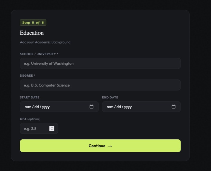 ResumIN – screenshot 5