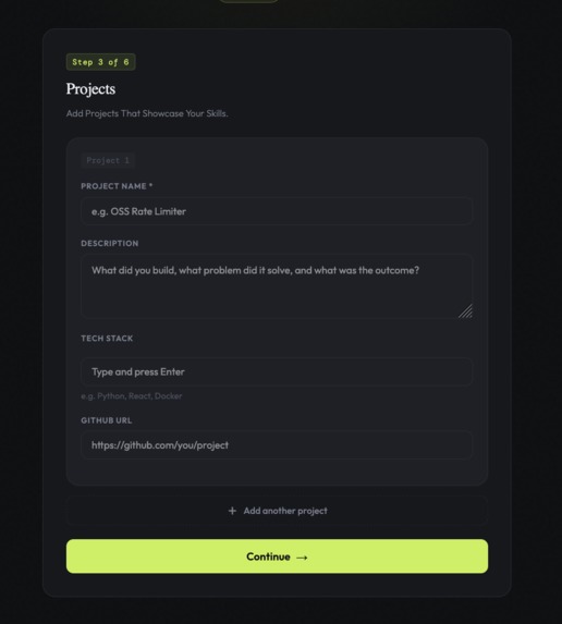 ResumIN – screenshot 3